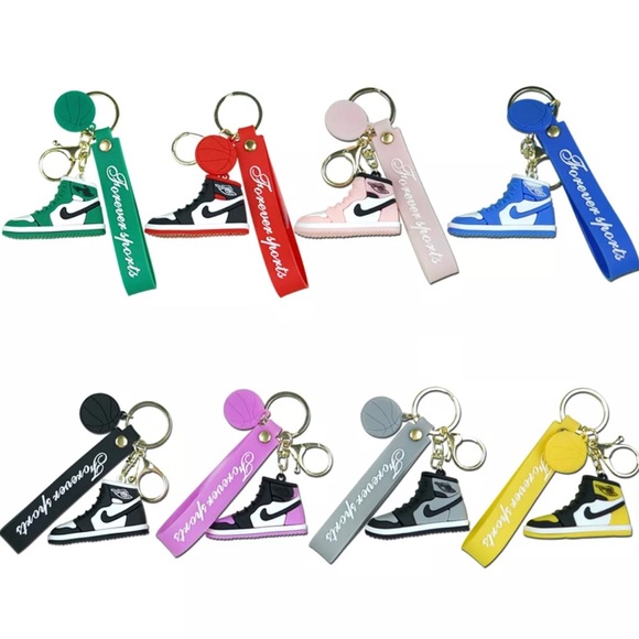 3 FOR $18! Retro Nike AF1 3D Keychain - Picture 6 of 6